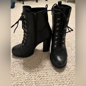 ALDO High Heel Combat Boots